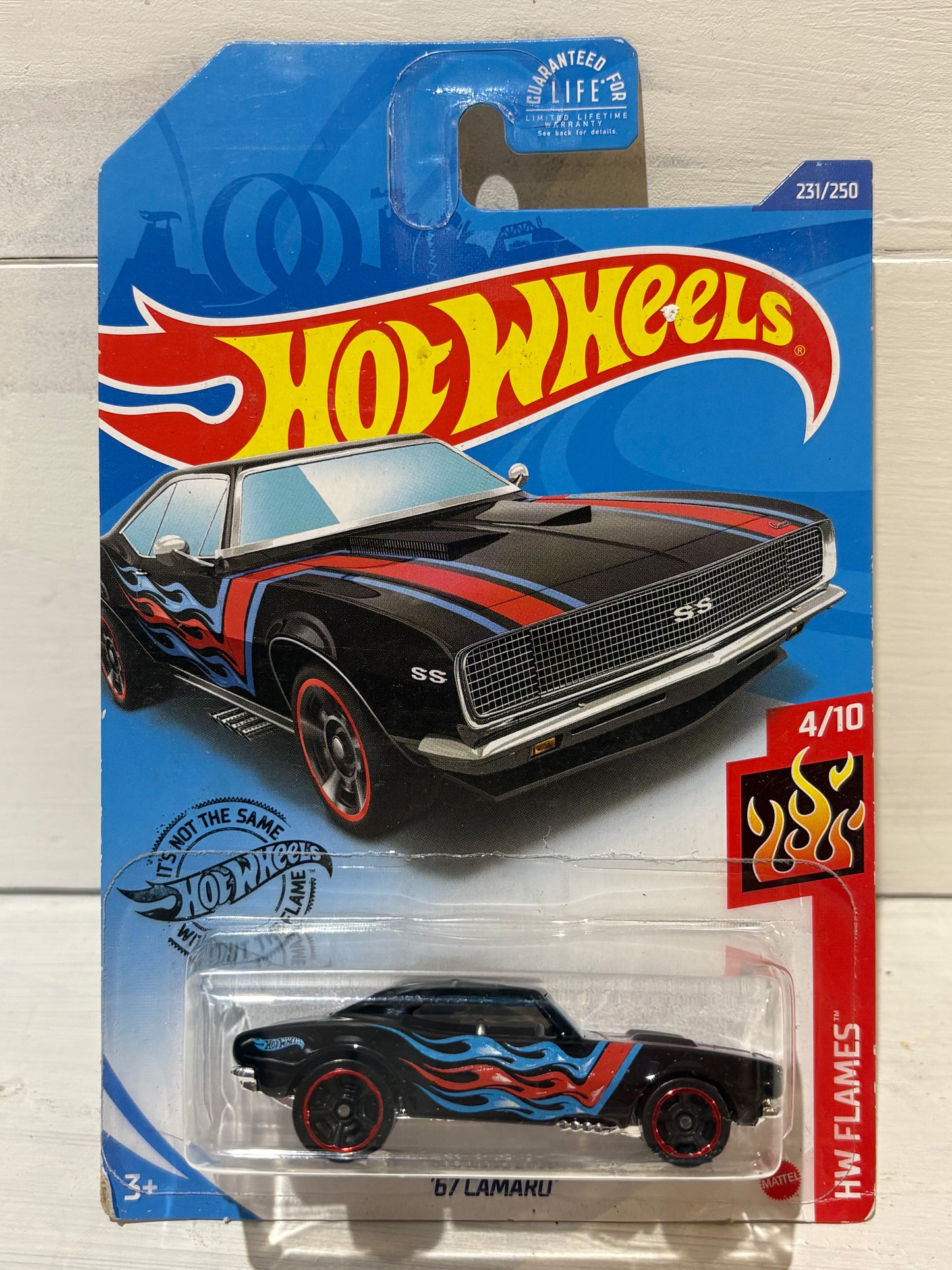 Hot Wheels - ‘67 Camaro - HW Flames - Kroger Stores Exclusive - Black