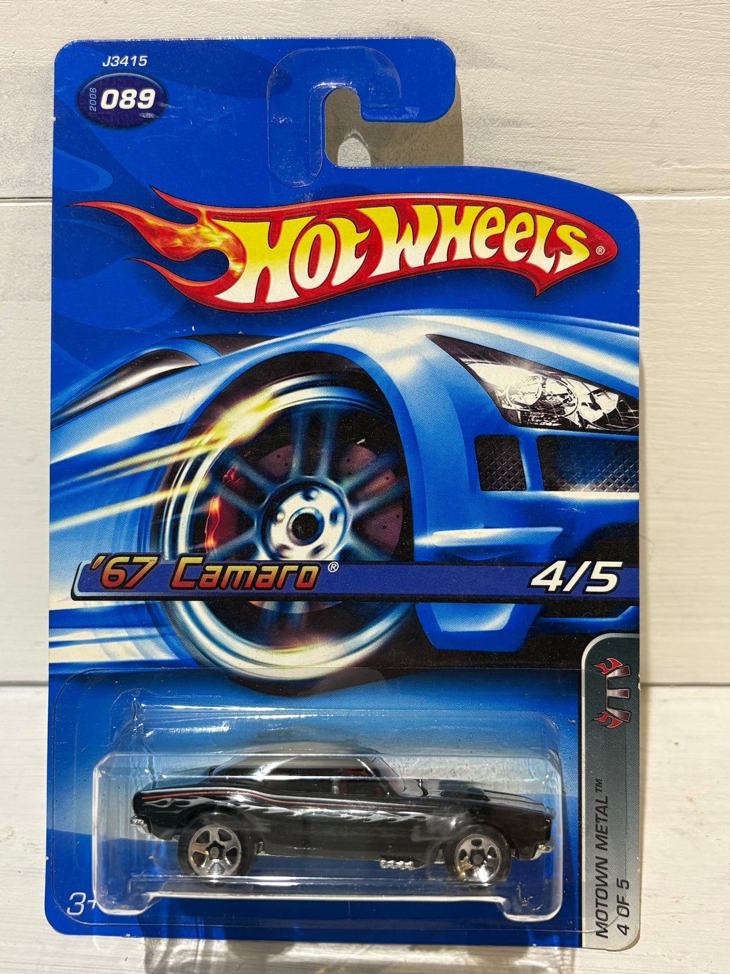 Hot Wheels - ‘67 Camaro - Motown Metal - Black