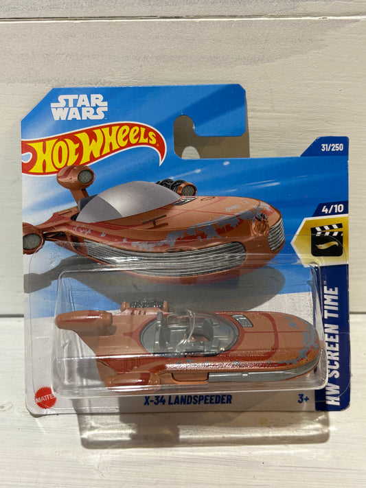 Hot Wheels - X-34 Landspeeder - HW Screen Time - Star Wars