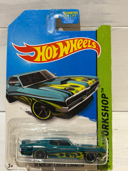 Hot Wheels - ‘69 Mercury Cougar Eliminator - HW Workshop - Green