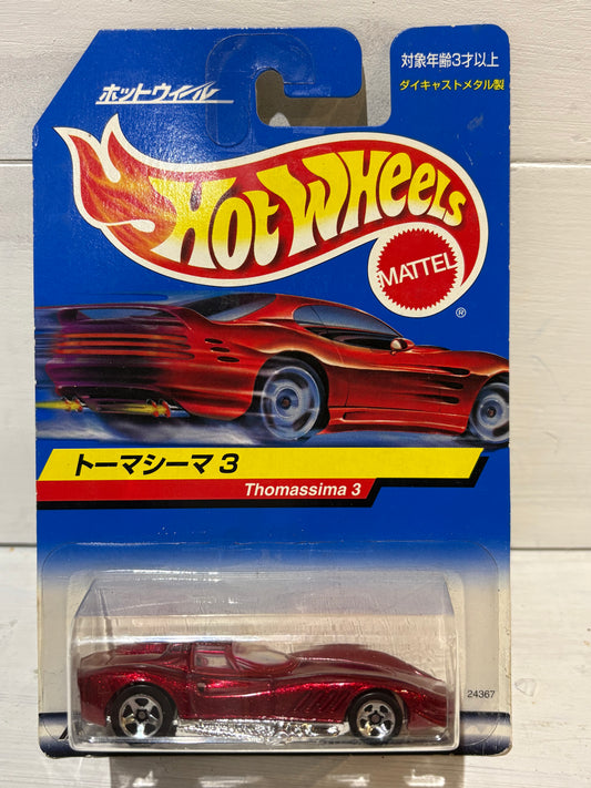 Hot Wheels - Thomassima 3 - on Japanese Card
