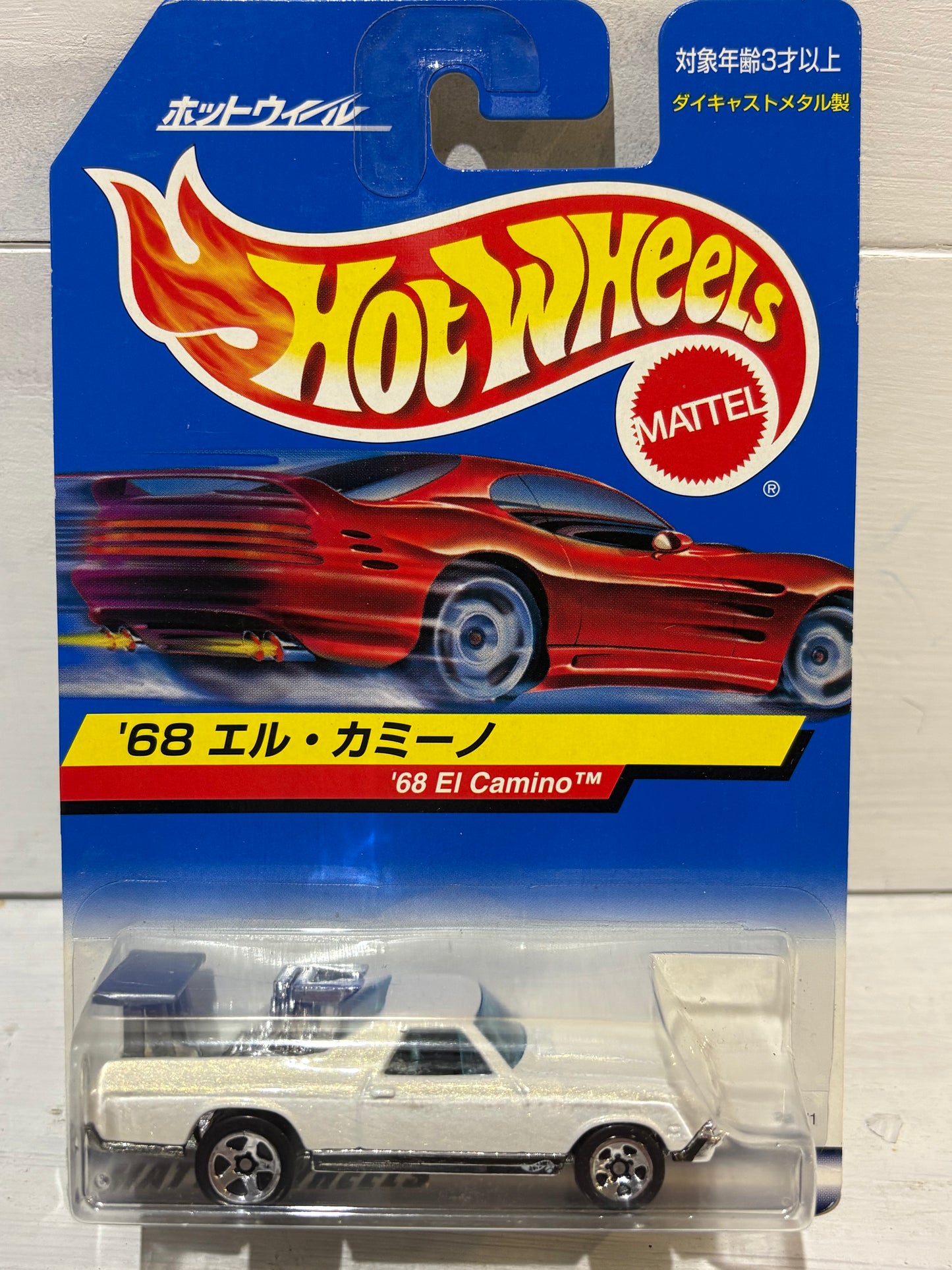 Hot Wheels - ‘68 El Camino - on Japanese Card