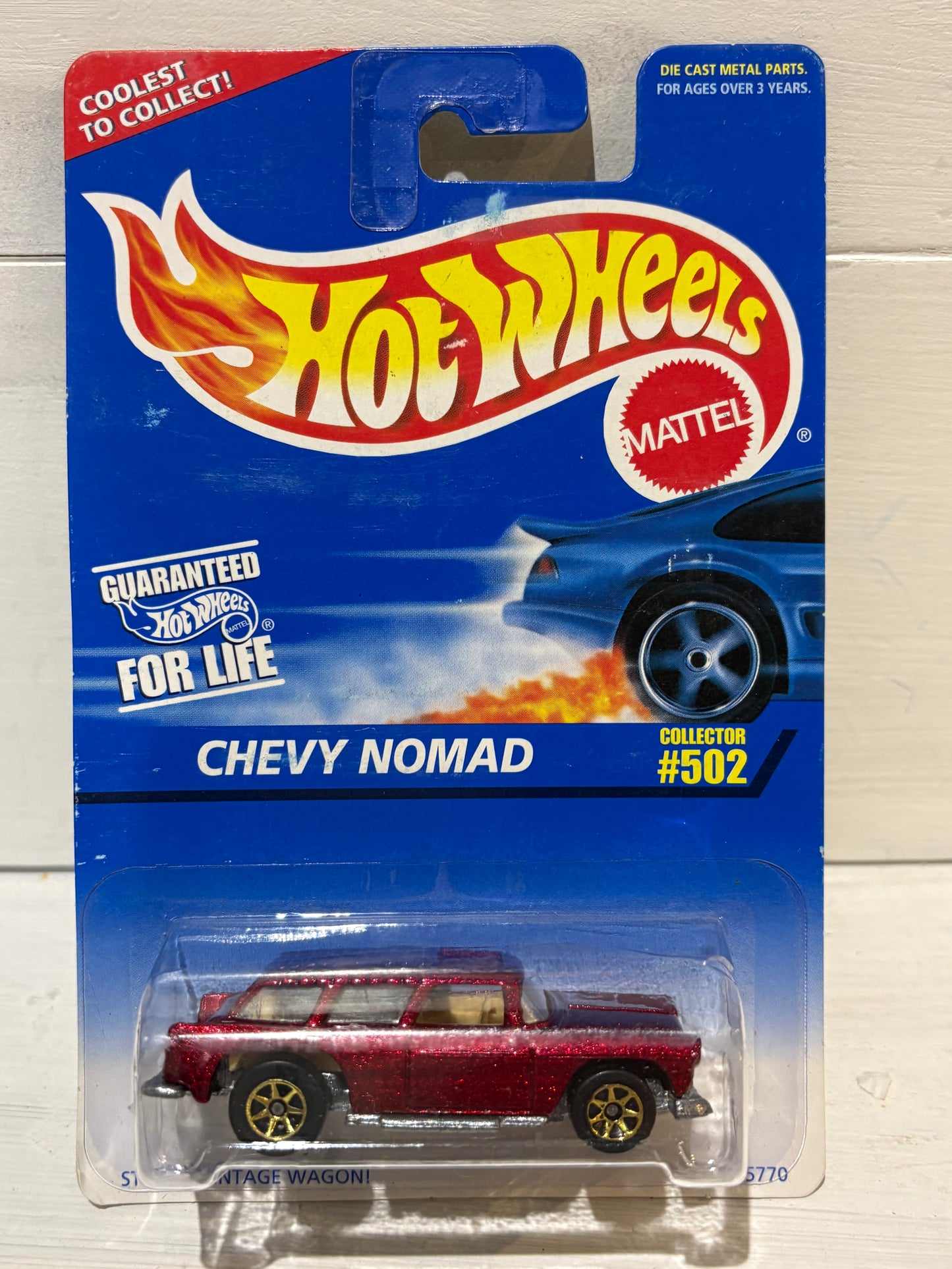 Hot Wheels - Chevy Nomad - Collector #502 - Metallic Red Flake