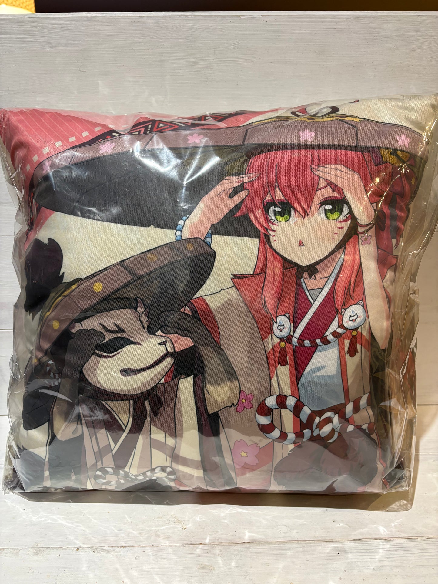 Capcom - Monster Hunter Wilds X Hololive Cushion - Sakura Miko
