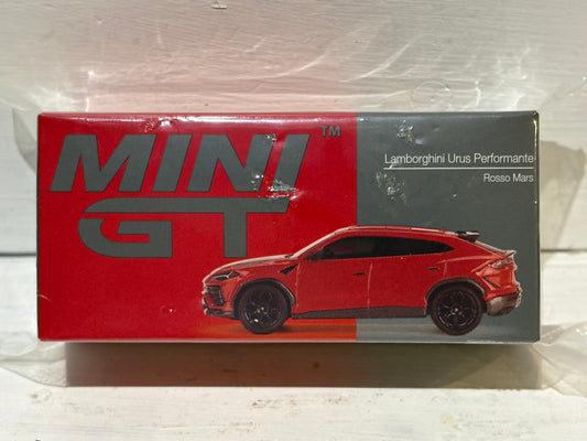 Mini GT - Lamborghini Urus Performante - Rossi Mars Red