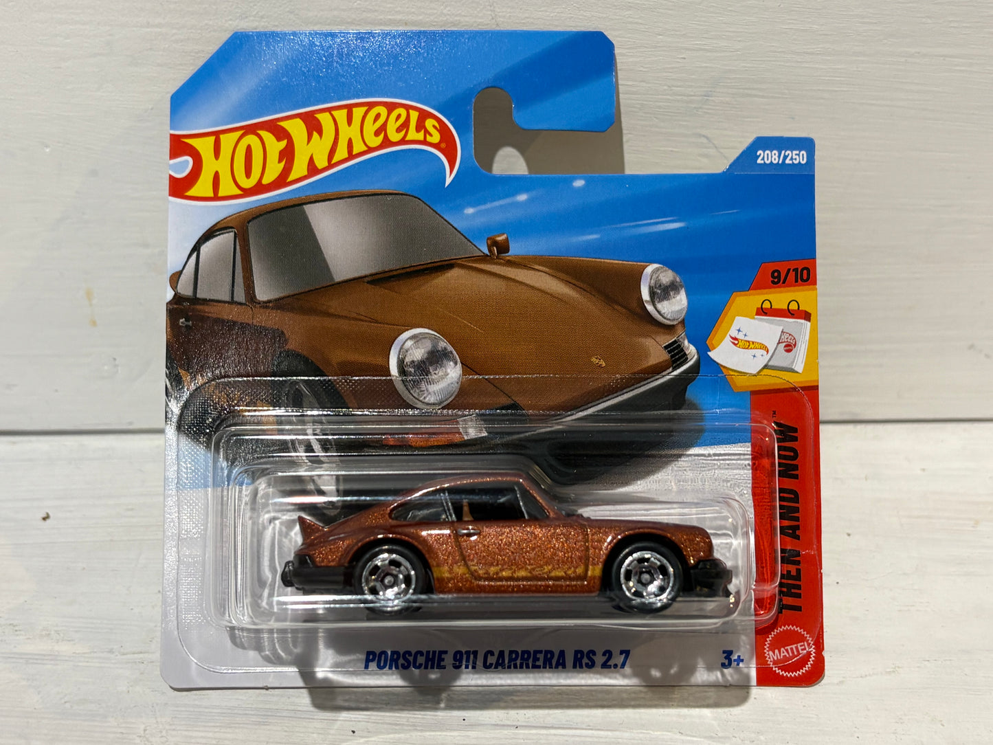 Hot Wheels - Porsche 911 Carrera RS 2.7 - Then & Now - Brown