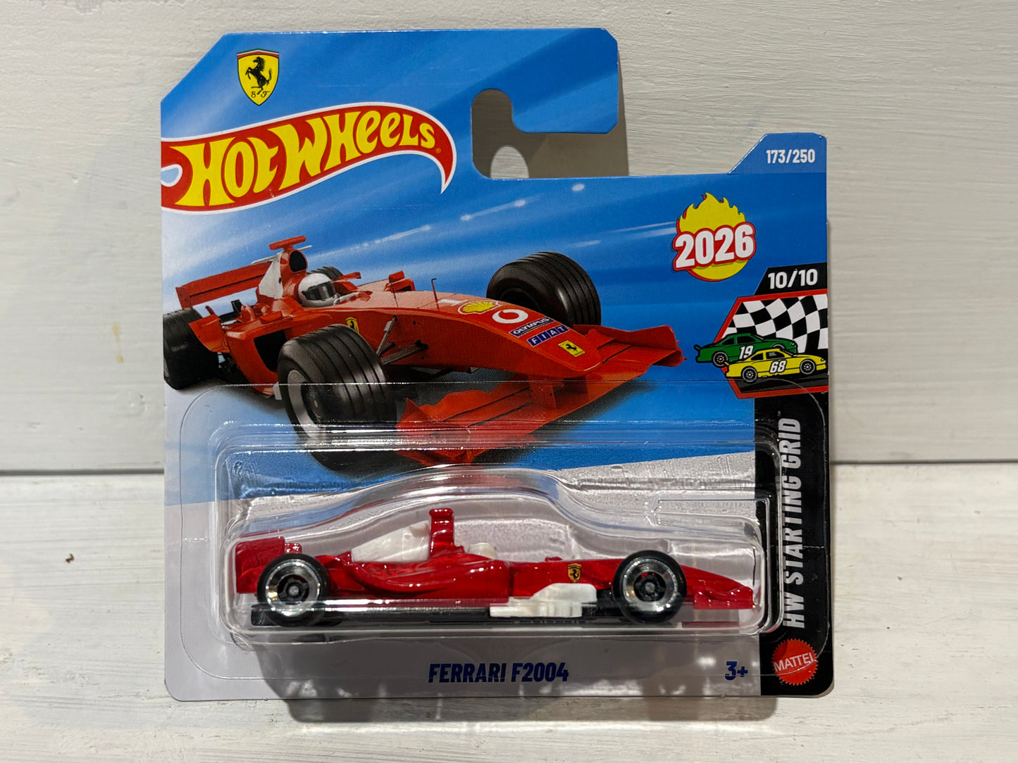 Hot Wheels - Ferrari F2004 - HW Starting Grid - Red
