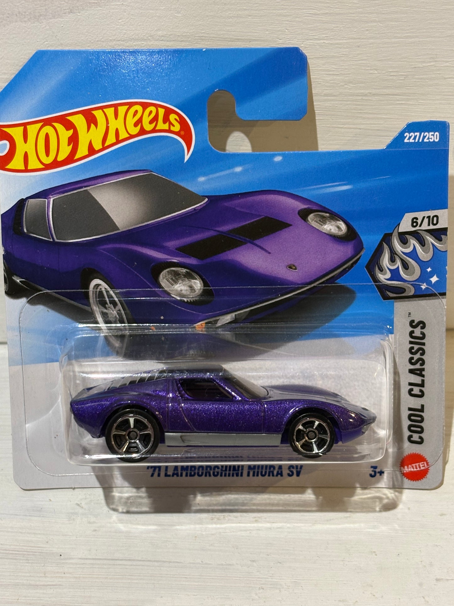 Hot Wheels - ‘71 Lamborghini Miura SV - Cool Classics - Purple