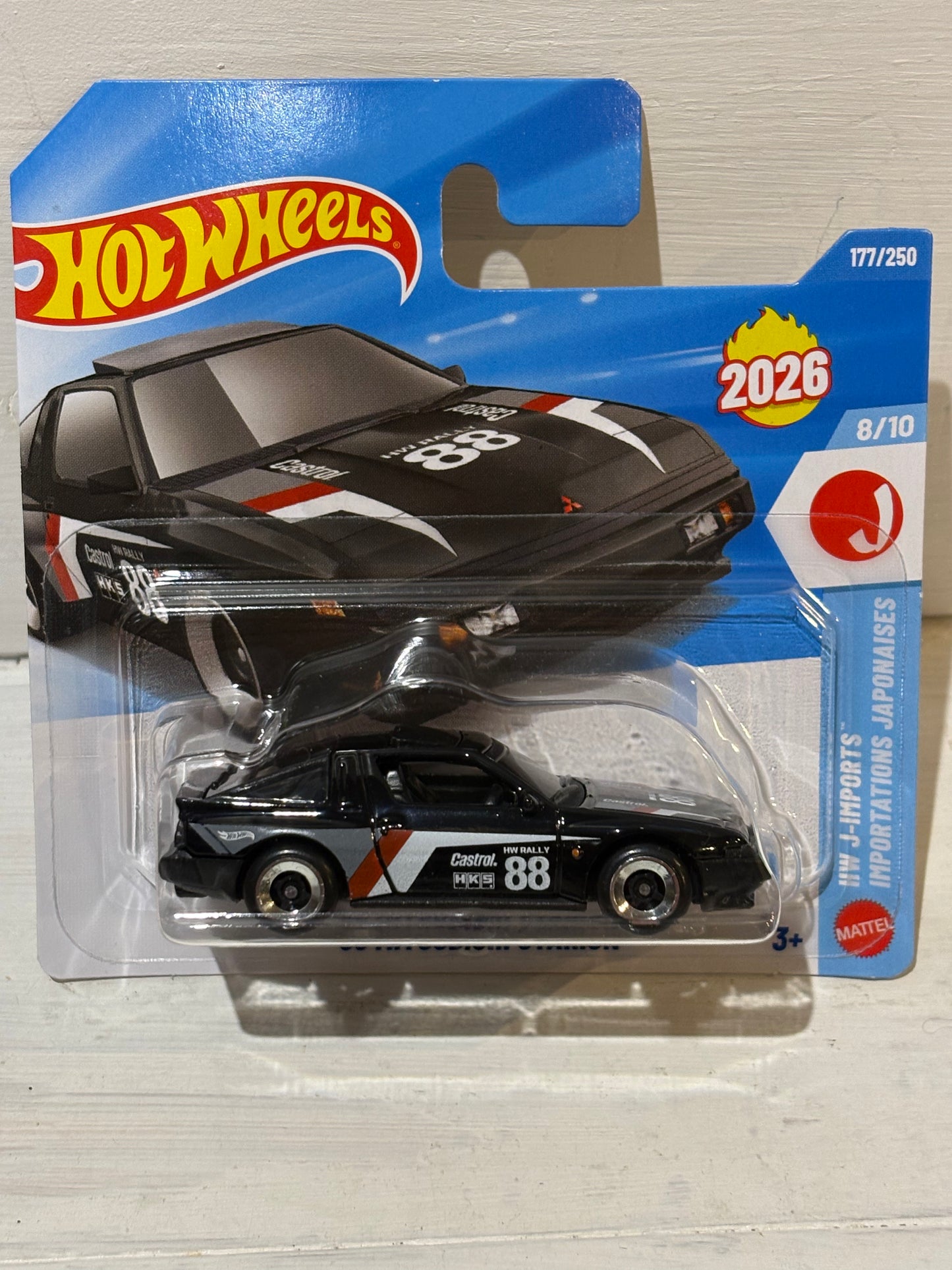 Hot Wheels - ‘88 Mitsubishi Starion - HW J-Imports - Black